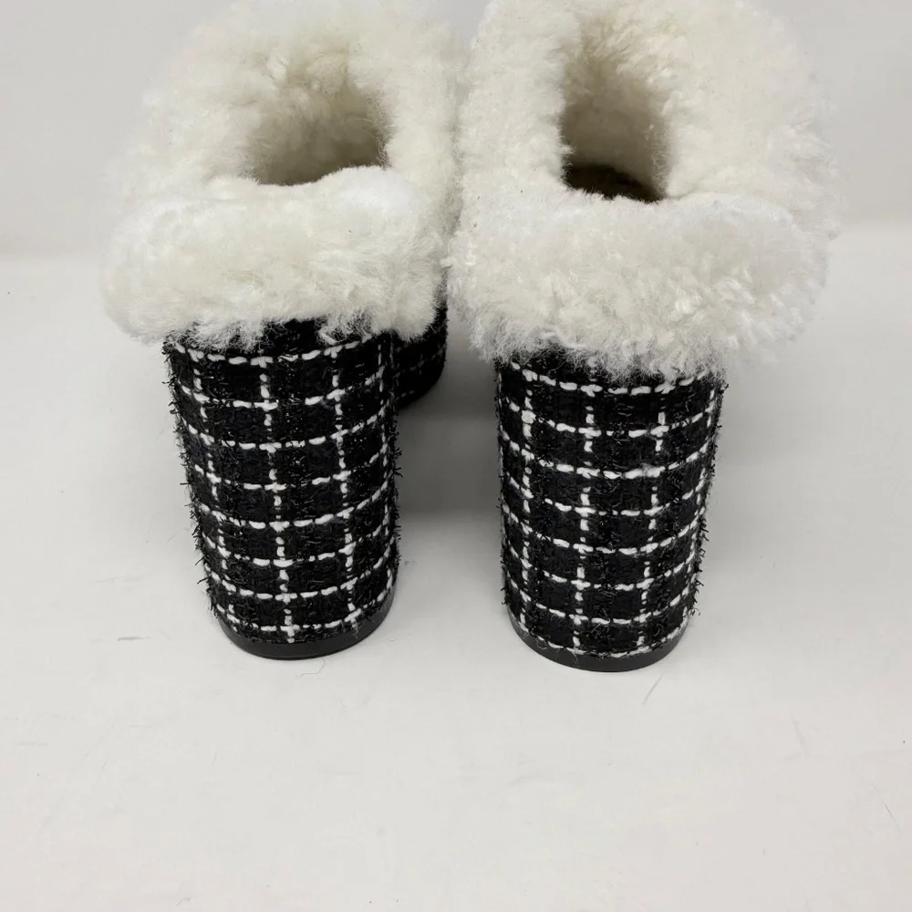 New Larroude Miso Platform Clogs Sz 9